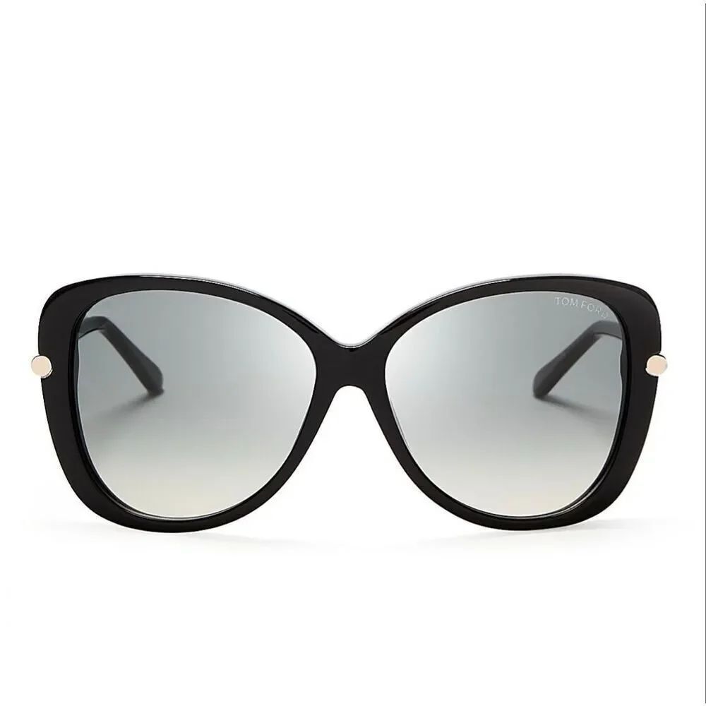 Tom Ford Women’s Black Linda Oversized Sunglasses
